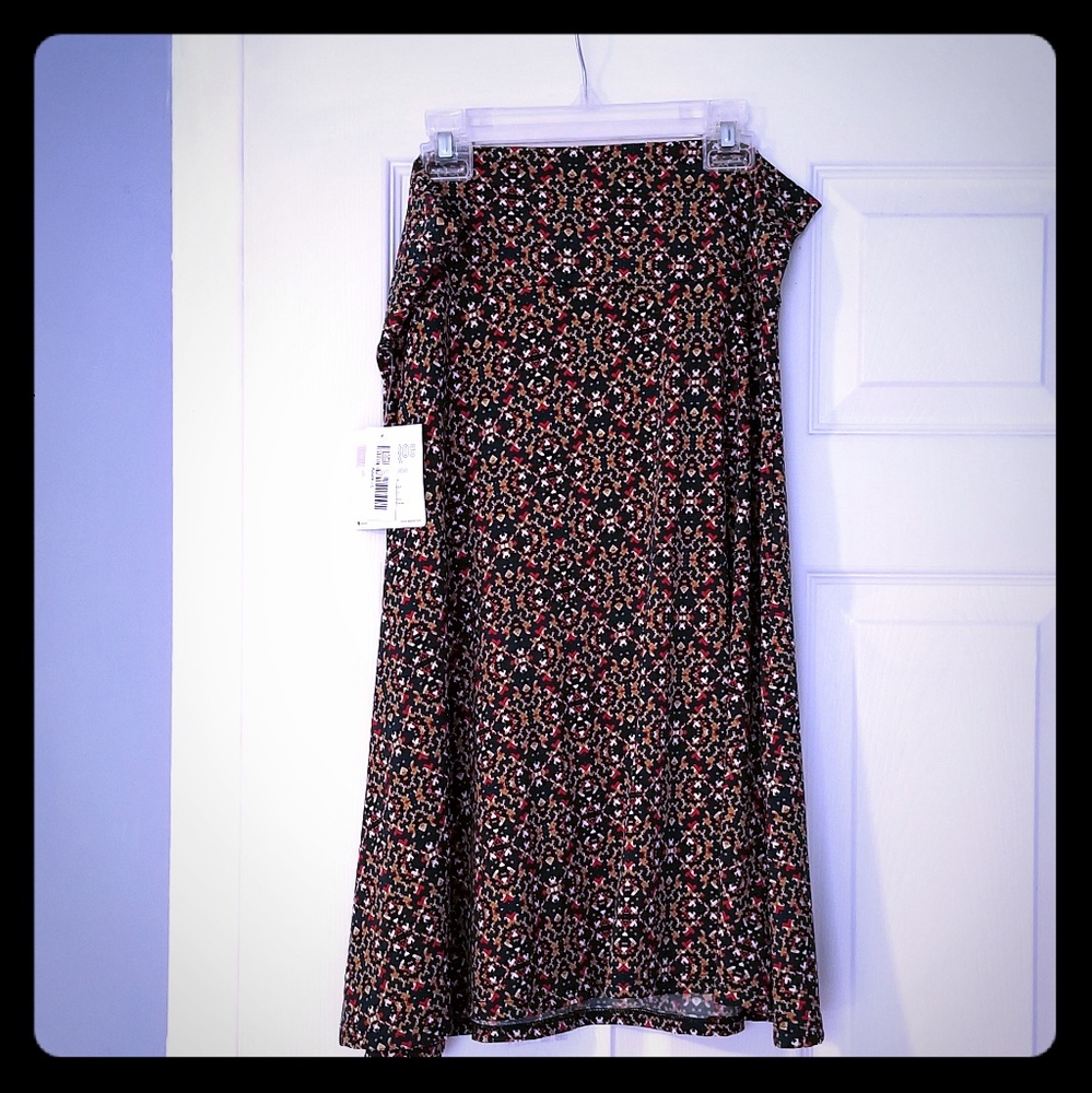LuLaRoe NWT Azure Skirt Large